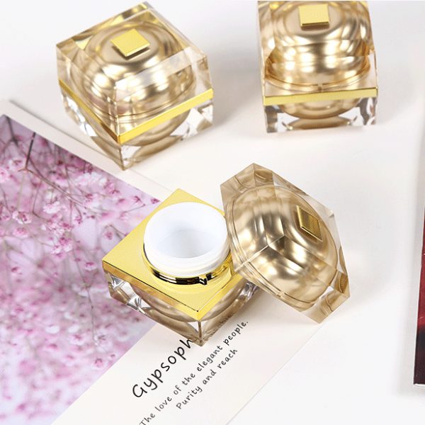 Hũ đựng kem mỹ phẩm Gold