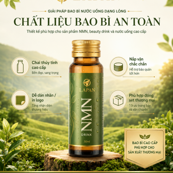 chai lọ đựng thực phẩm chức năng dạng nước