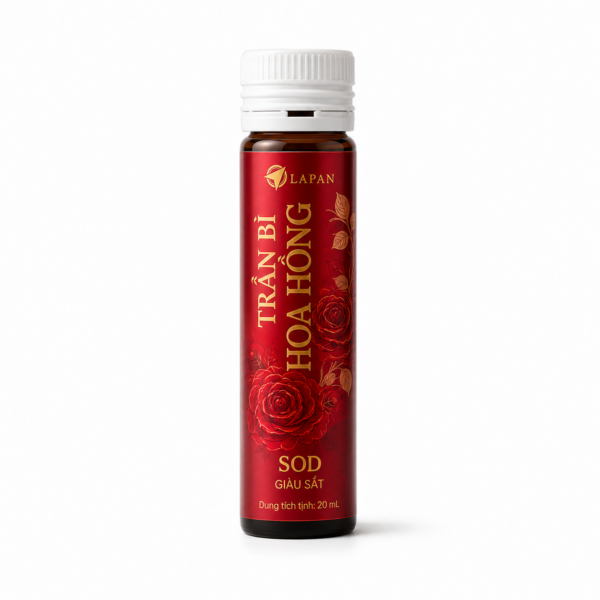 Lọ đựng nước uống hoa hồng dung tích 20 ml