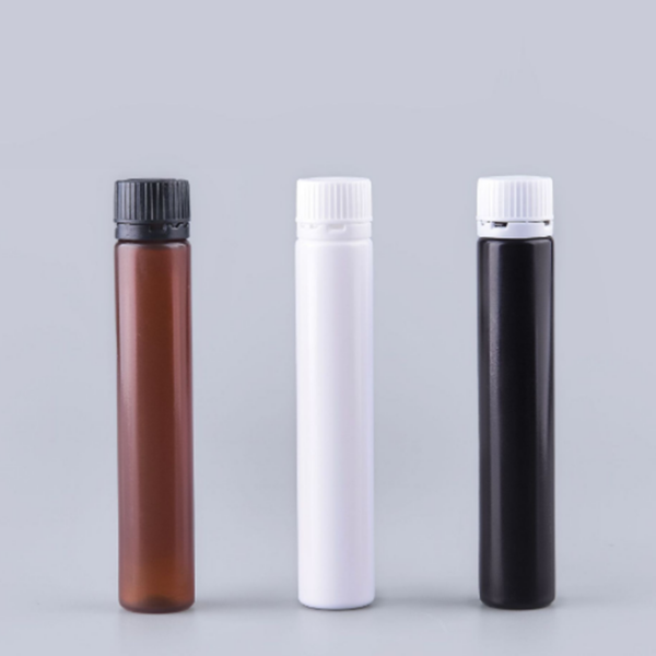 Mẫu lọ đựng nước sâm 20ml màu hổ phách, thiết kế nhỏ gọn, nắp vặn chắc chắn, phù hợp dùng cho nước sâm, nước thảo dược, tinh chất uống và các sản phẩm chăm sóc sức khỏe.